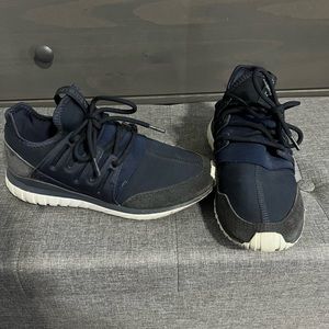 Blue adidas sneakers